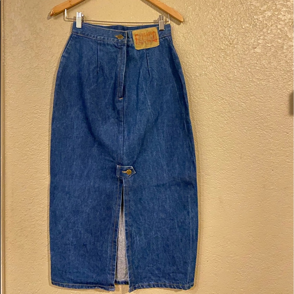 BONGO|Jean Skirt|Long Jean Skirt